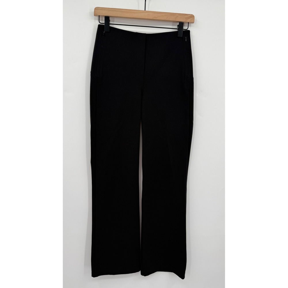 Lululemon Pants Womens 6 Black Smooth Fit Pull On High Rise Wide Leg Cropped